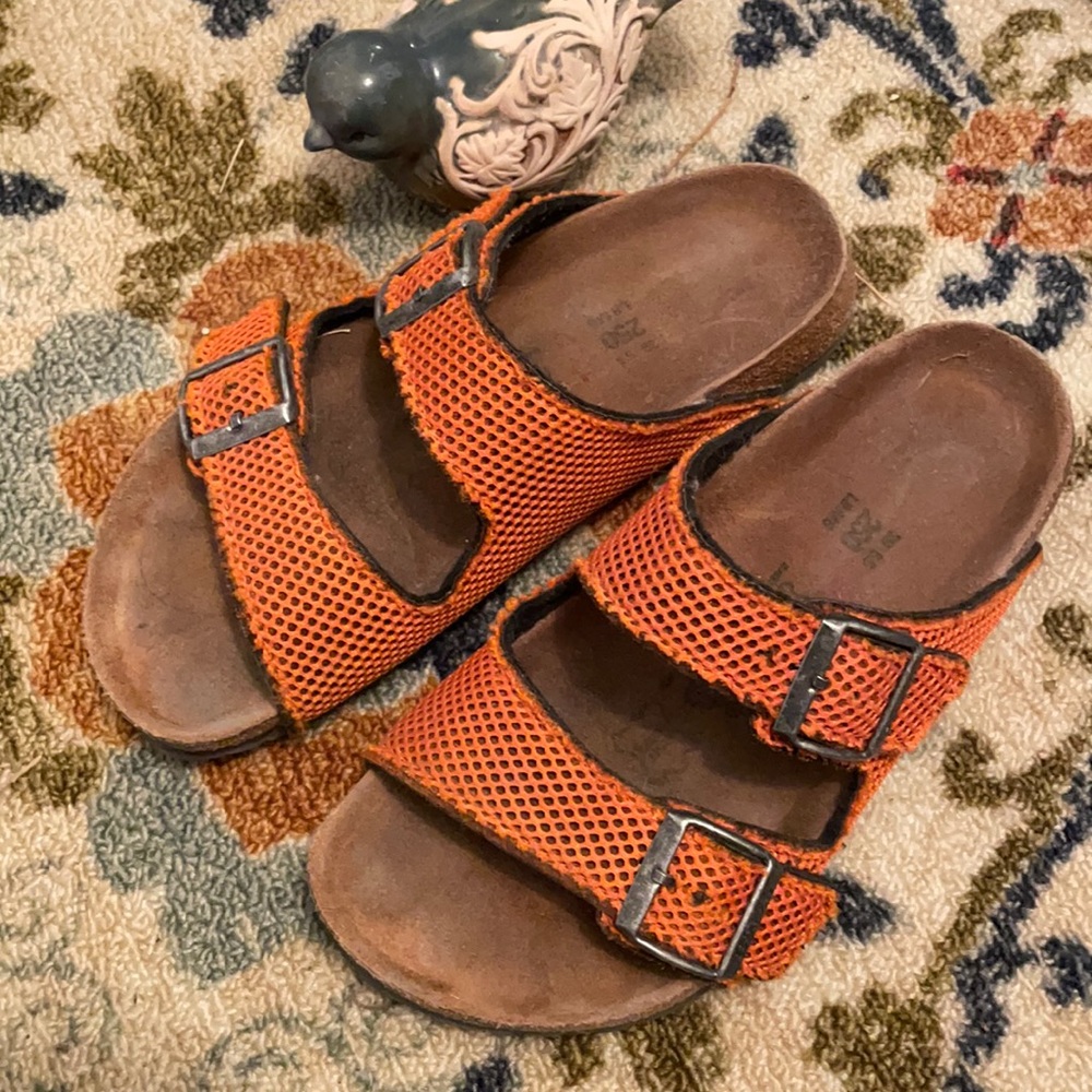 Cute Birkis (Birkenstock) in Orange!